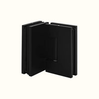 Adjustable standard hinges with plate for shower and pantry