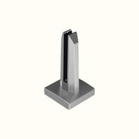 Robust spigot for 12 to 17.52 mm glass railings