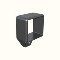 Wall bracket for square cap rail