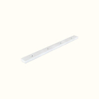 Fixed 180° connector for square cap rail
