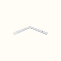 Fixed 90° connector for square cap rail
