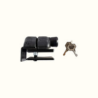 2205 duplex steel latch for 8 to 12 mm glass barriers