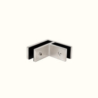 90° glass-to-glass clamps