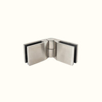 High-strength glass-to-glass clamps, adjustable