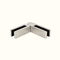 Variable glass-to-glass clamps