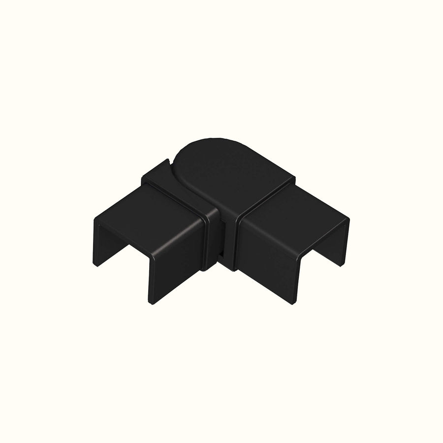 Stainless steel handrail fittings with groove