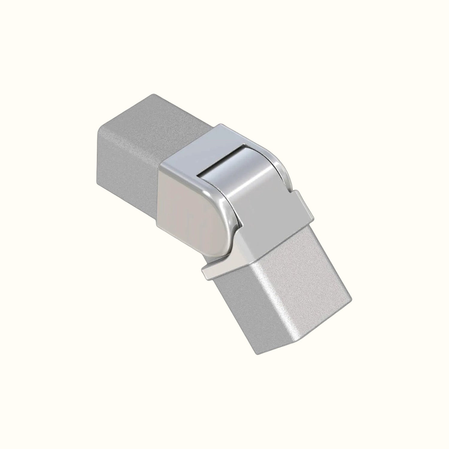 Stainless steel handrail fittings with groove
