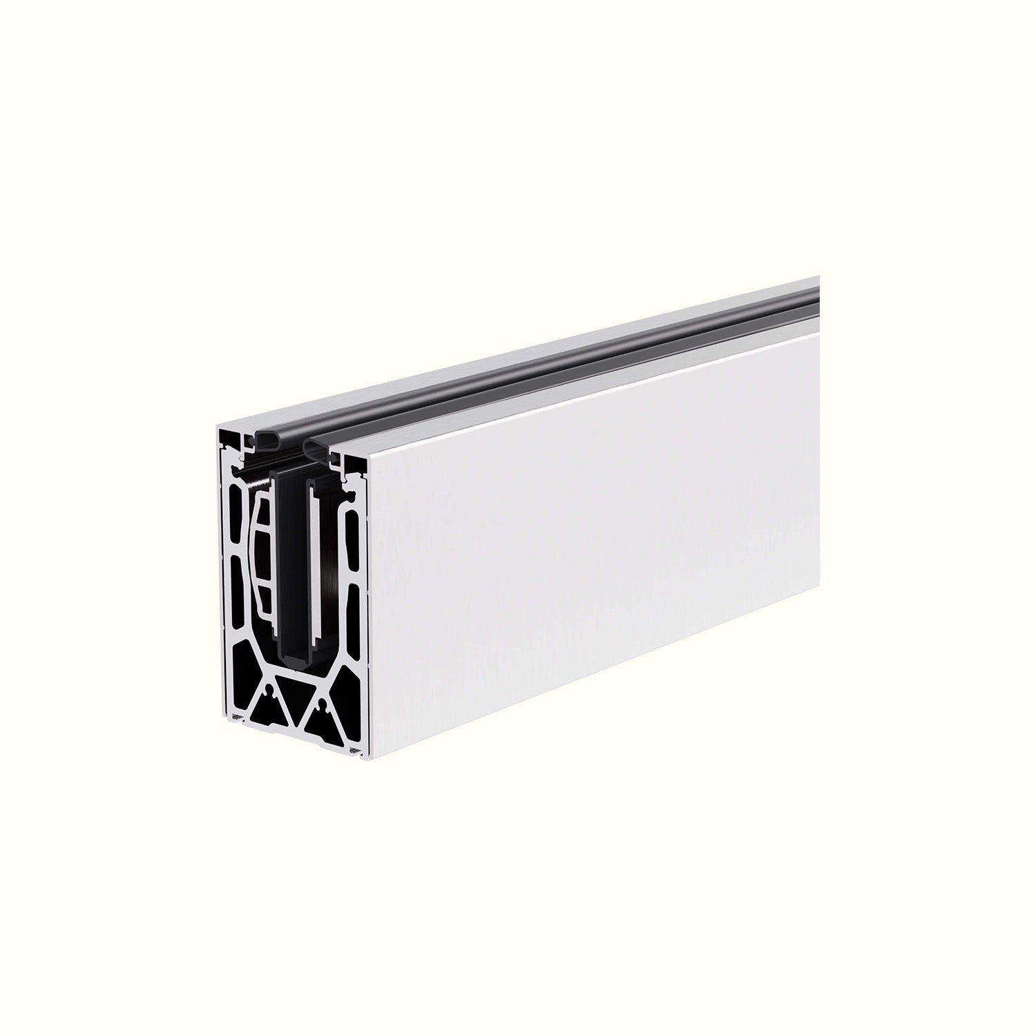 Rail encastré rampe en verre 10 pieds en acier inox