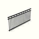 Ornamental aluminum fence
