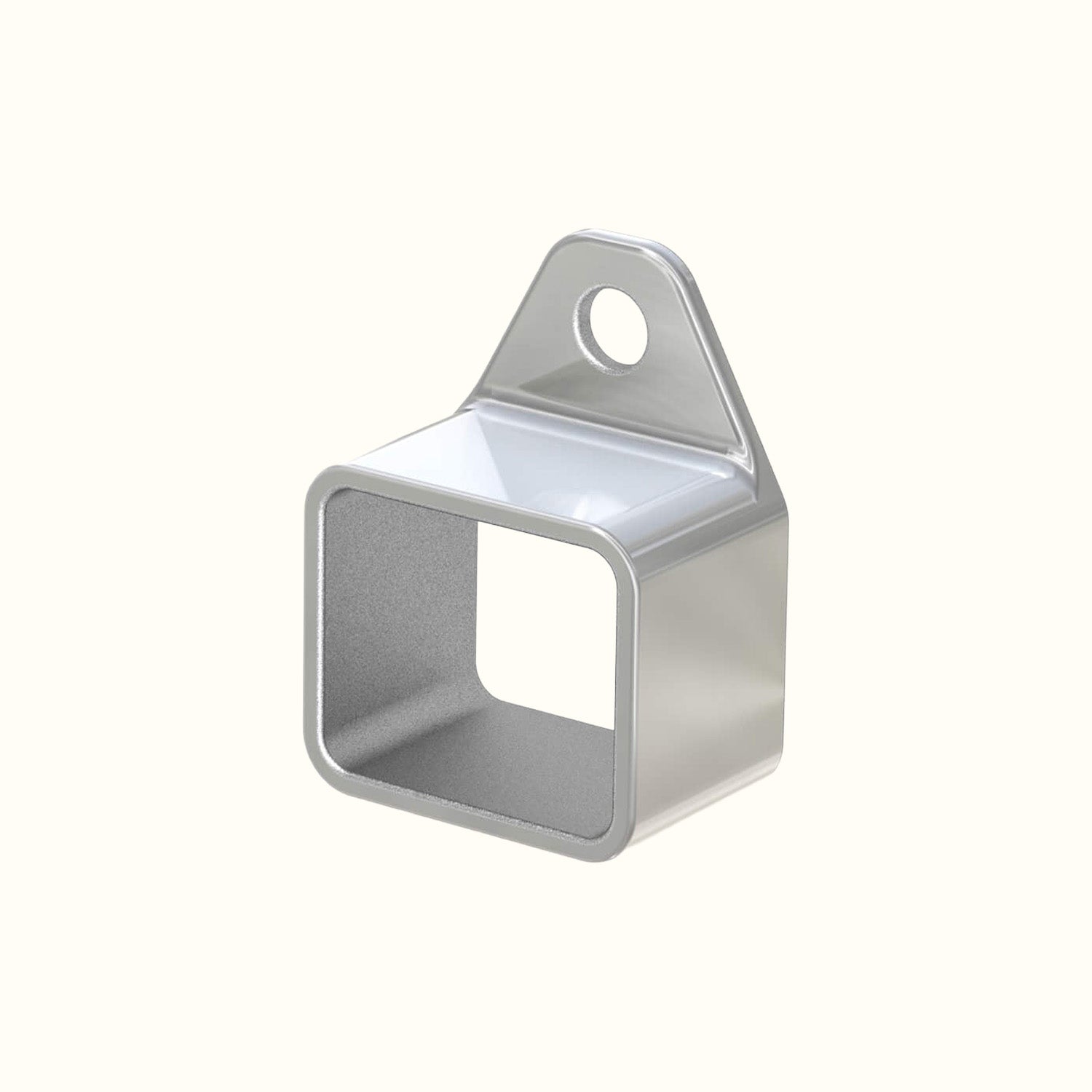 Stainless steel handrail fittings with groove