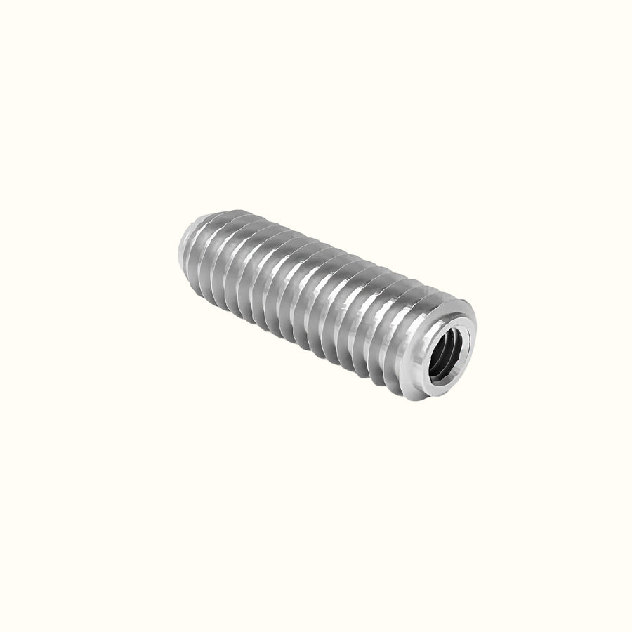 Stainless steel insert for fixing into wood