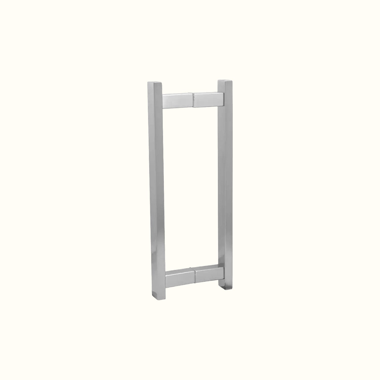 Square ladder-style handle for glass doors