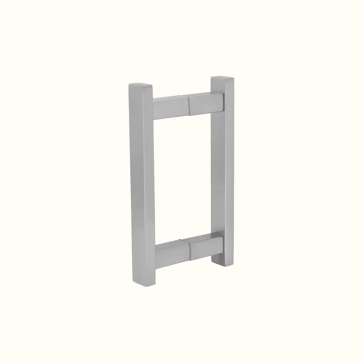 Square ladder-style handle for glass doors