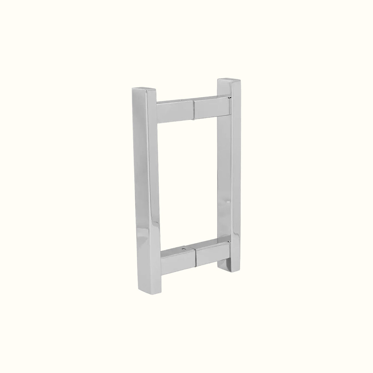Square ladder-style handle for glass doors