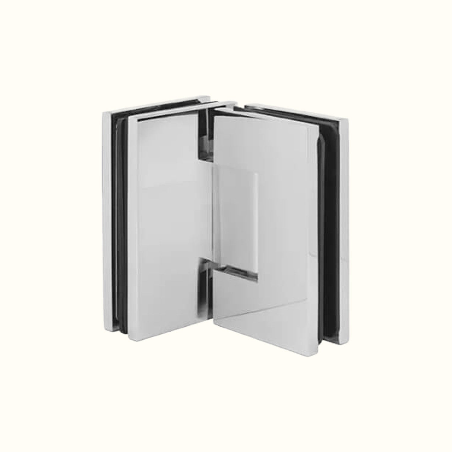 Adjustable standard hinges with plate for shower and pantry