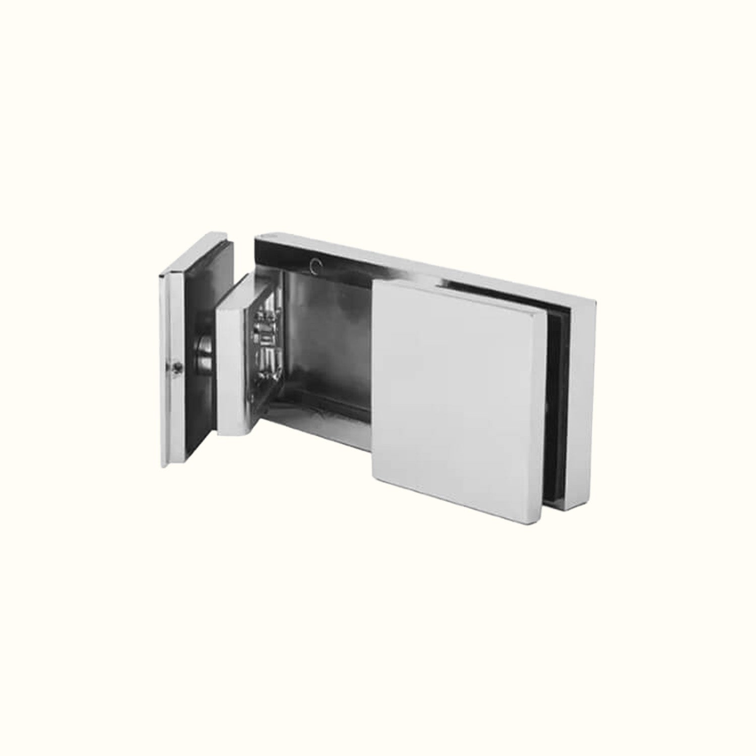 Pivoting hinge for shower and pantry