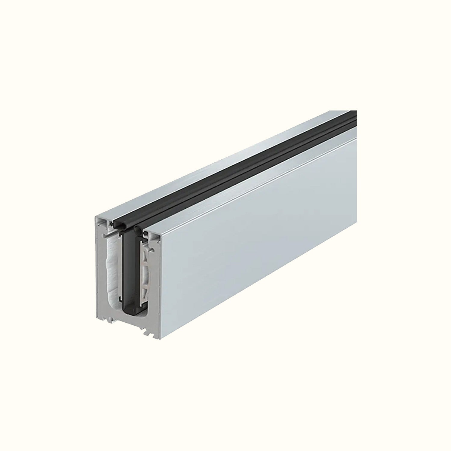 Rail encastré rampe en verre 10 pieds en aluminium anodisé