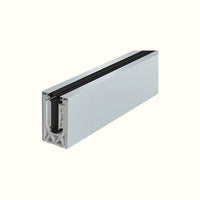 Rail encastré rampe en verre 10 pieds en aluminium anodisé