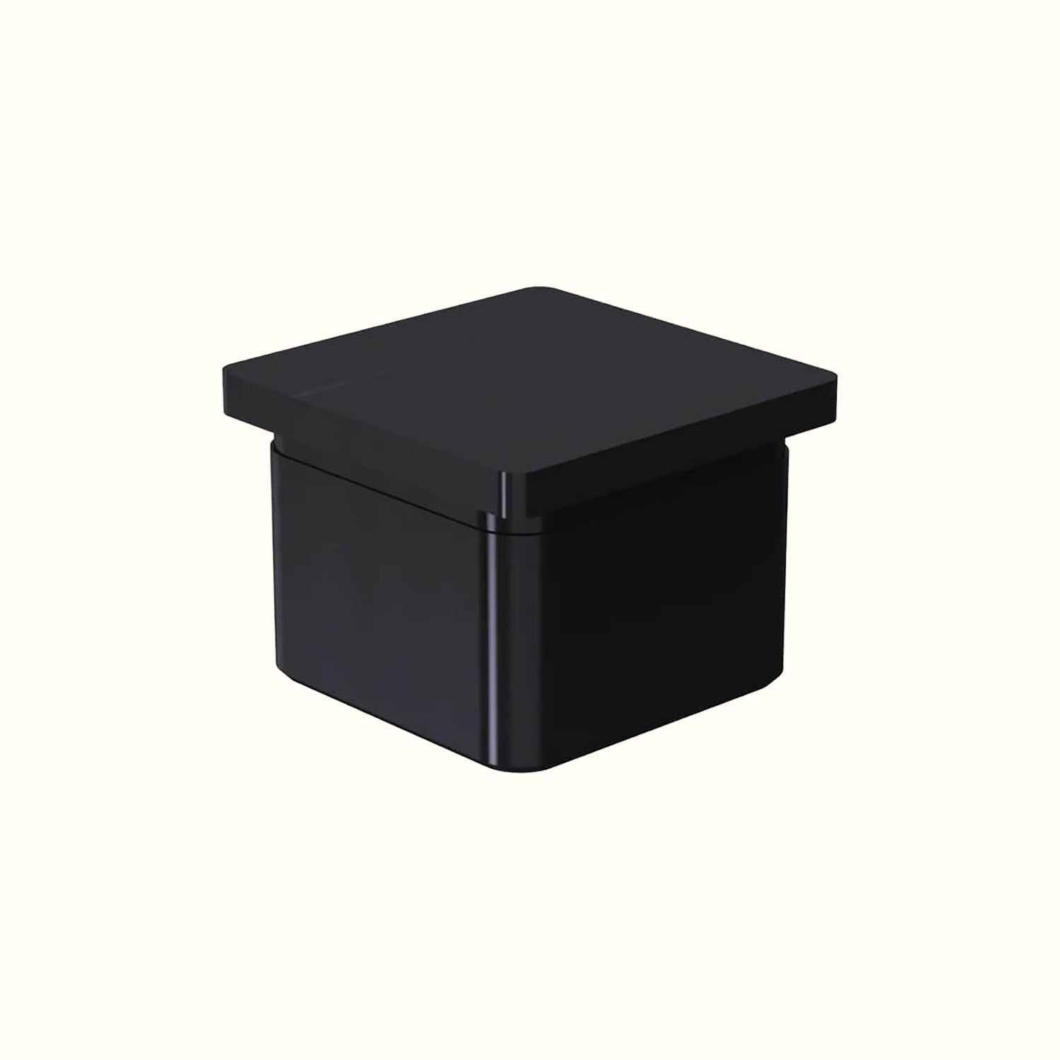 End caps for stainless steel handrails or posts