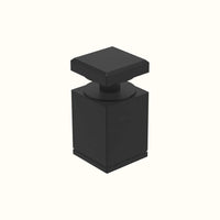 Square standoff for glass railing