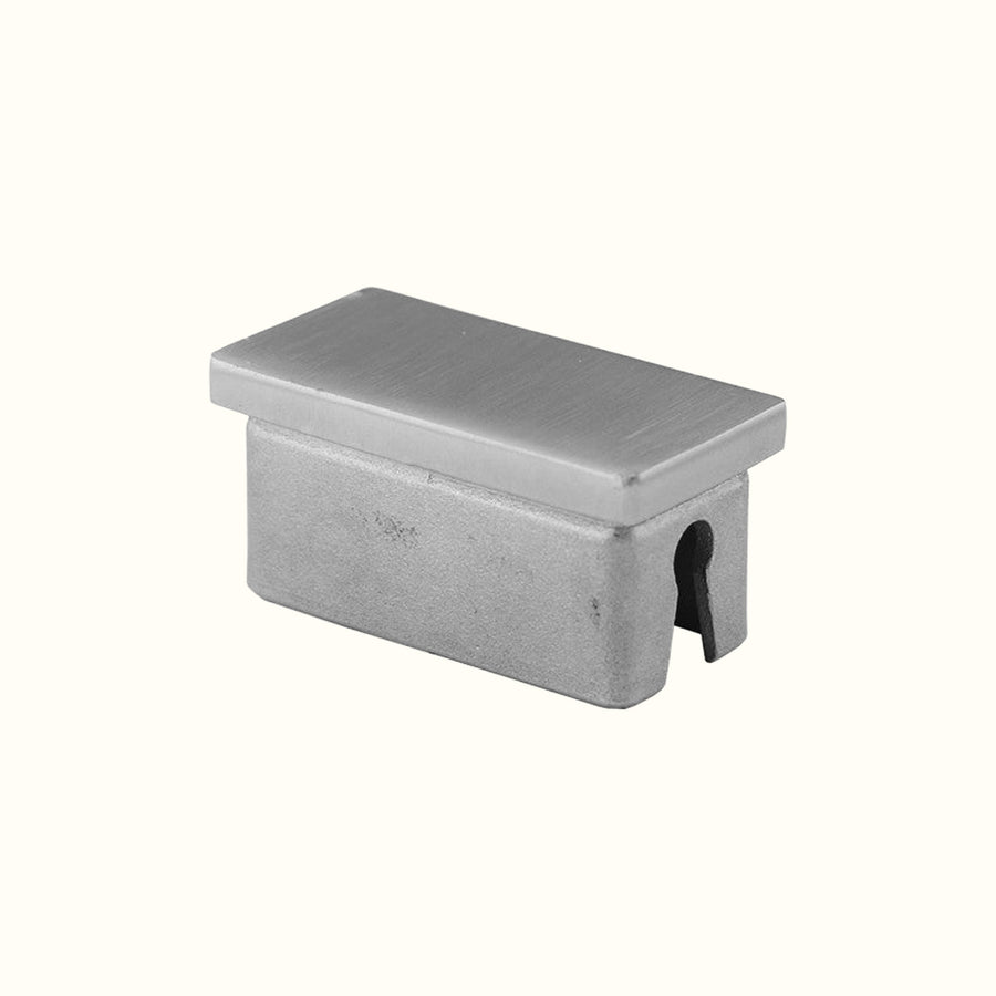 End caps for stainless steel handrails or posts