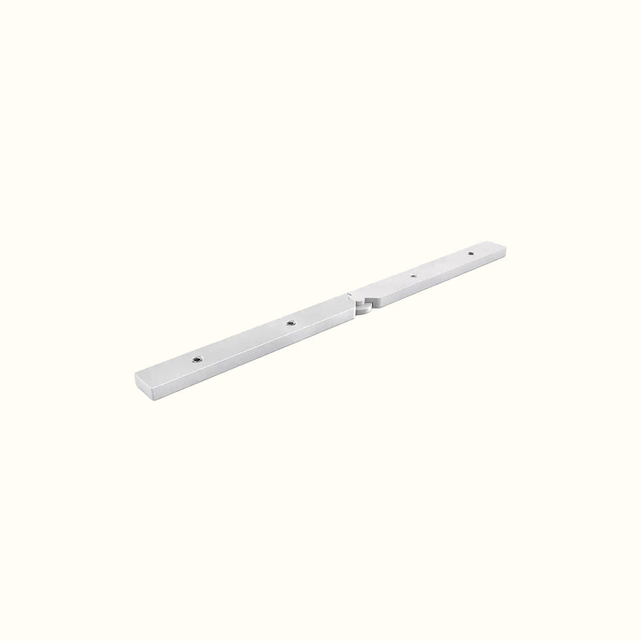 Horizontal adjustable connector for square cap rail