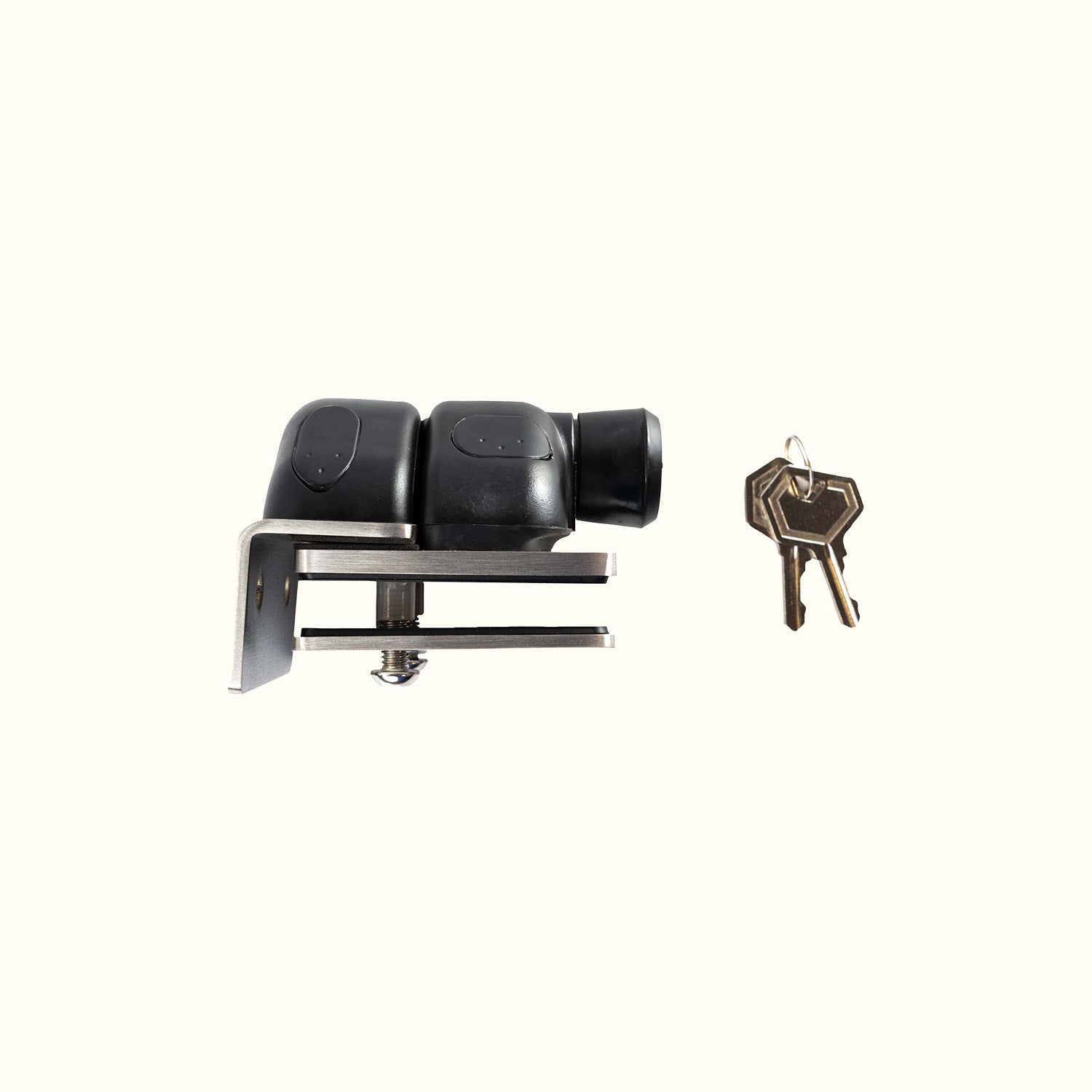 2205 duplex steel latch for 8 to 12 mm glass barriers