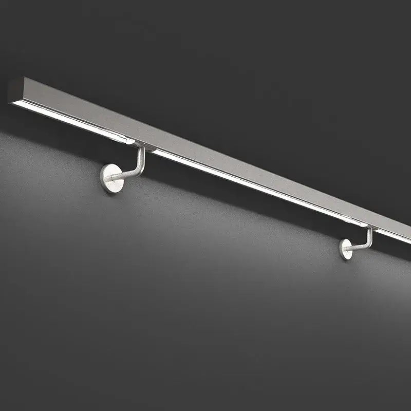 Hardware kit for illuminated handrail