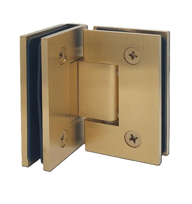 Standard hinges for shower and pantry