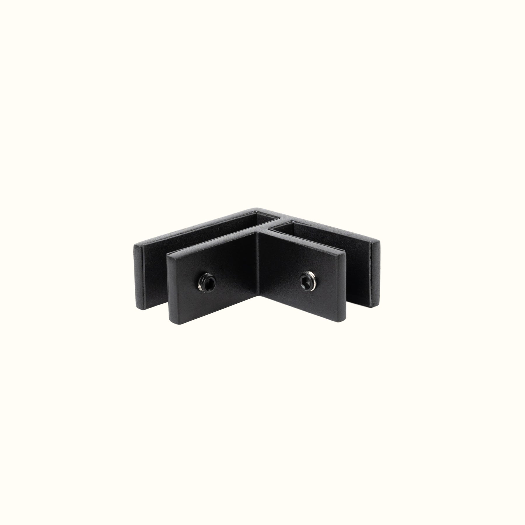 90° glass-to-glass clamps