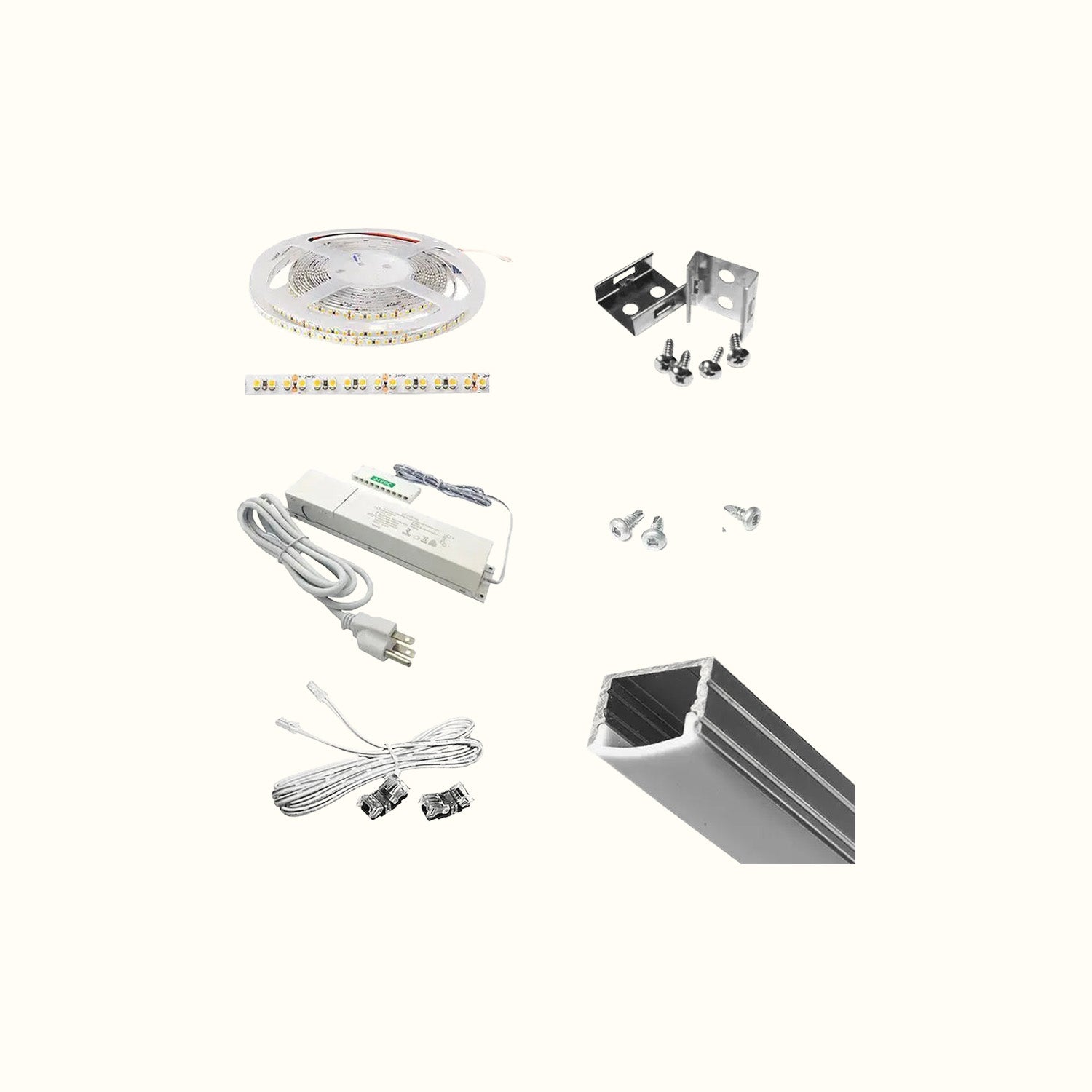 LED electric kit for handrail