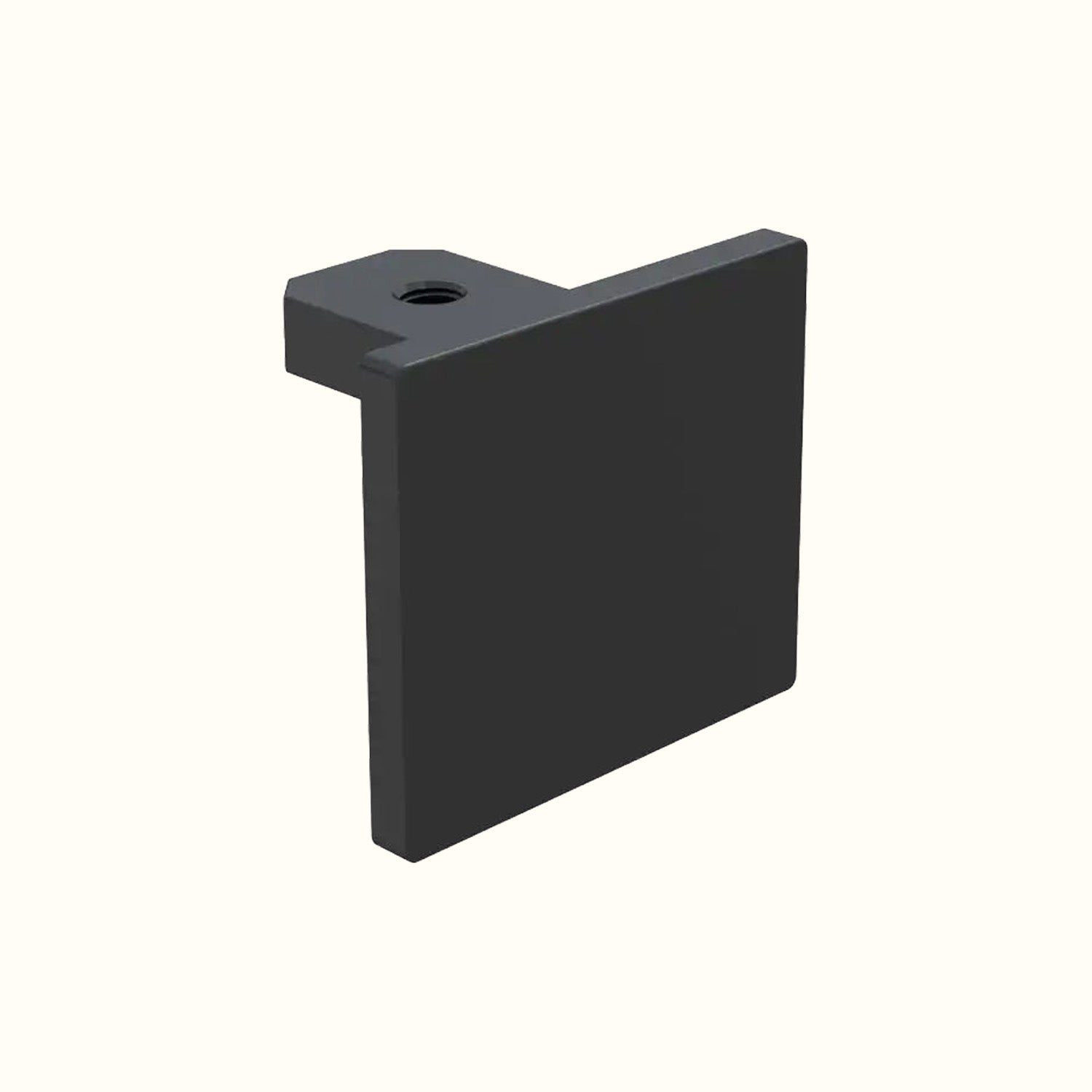 Square rail end cap 40x36mm