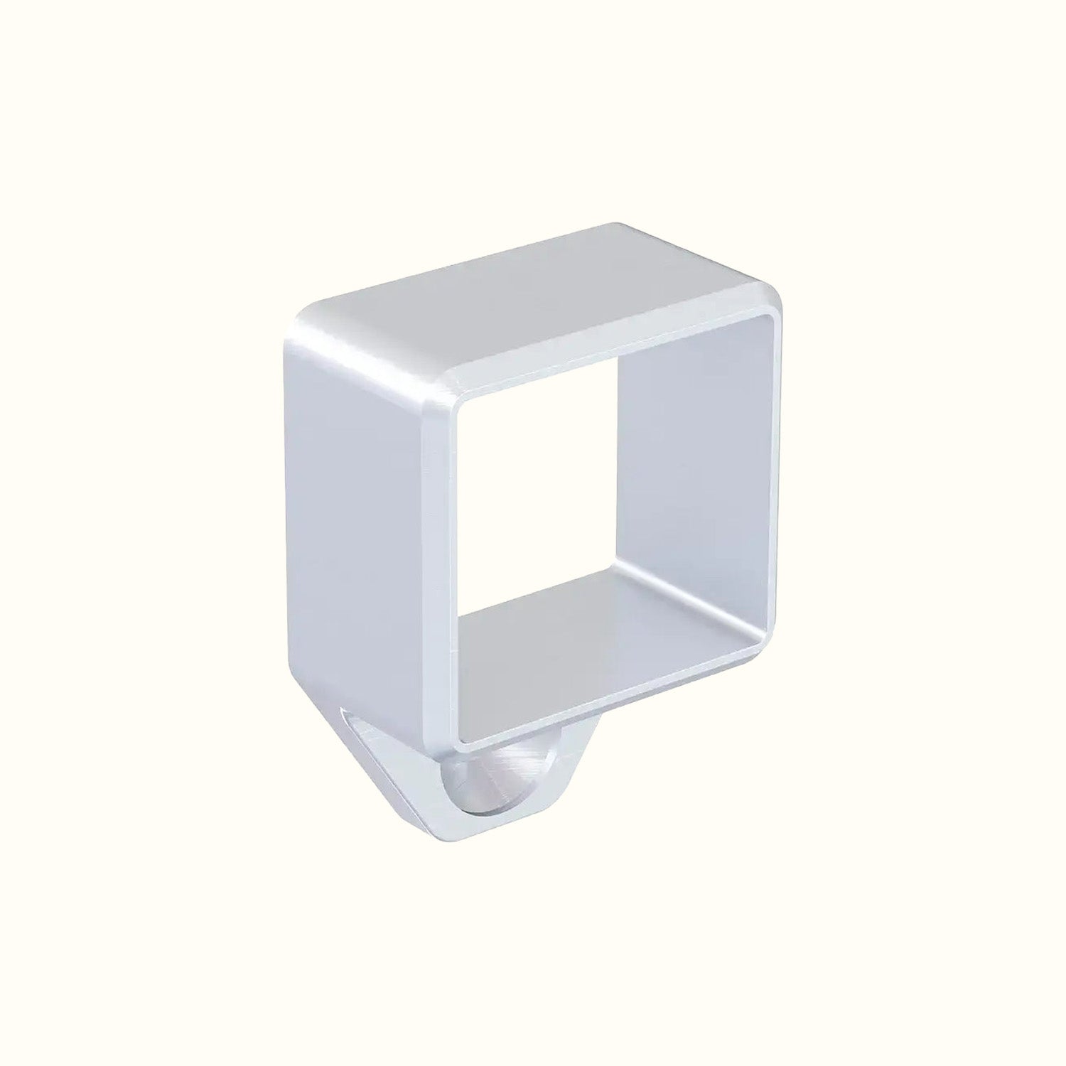 Wall bracket for square cap rail