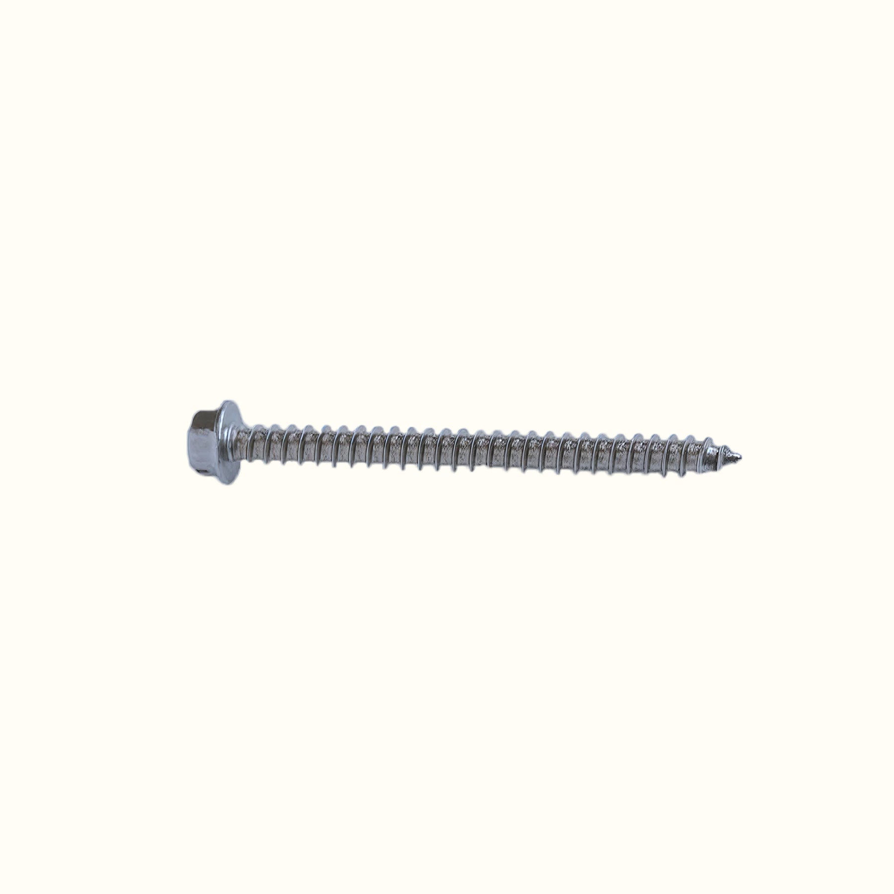 Stainless steel hex screw #14-14 x 3″