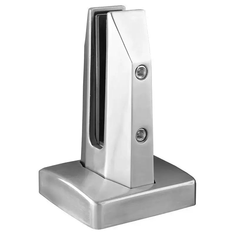 Adjustable stainless steel spigot for 12 mm glass railing