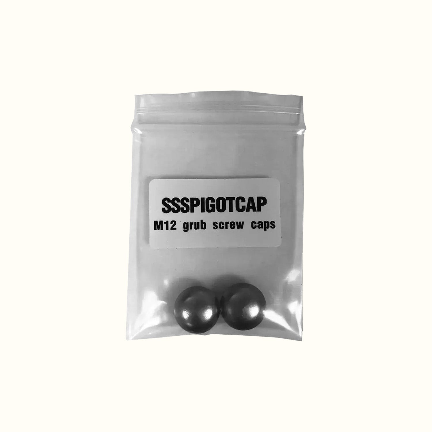 Spigot finishing caps