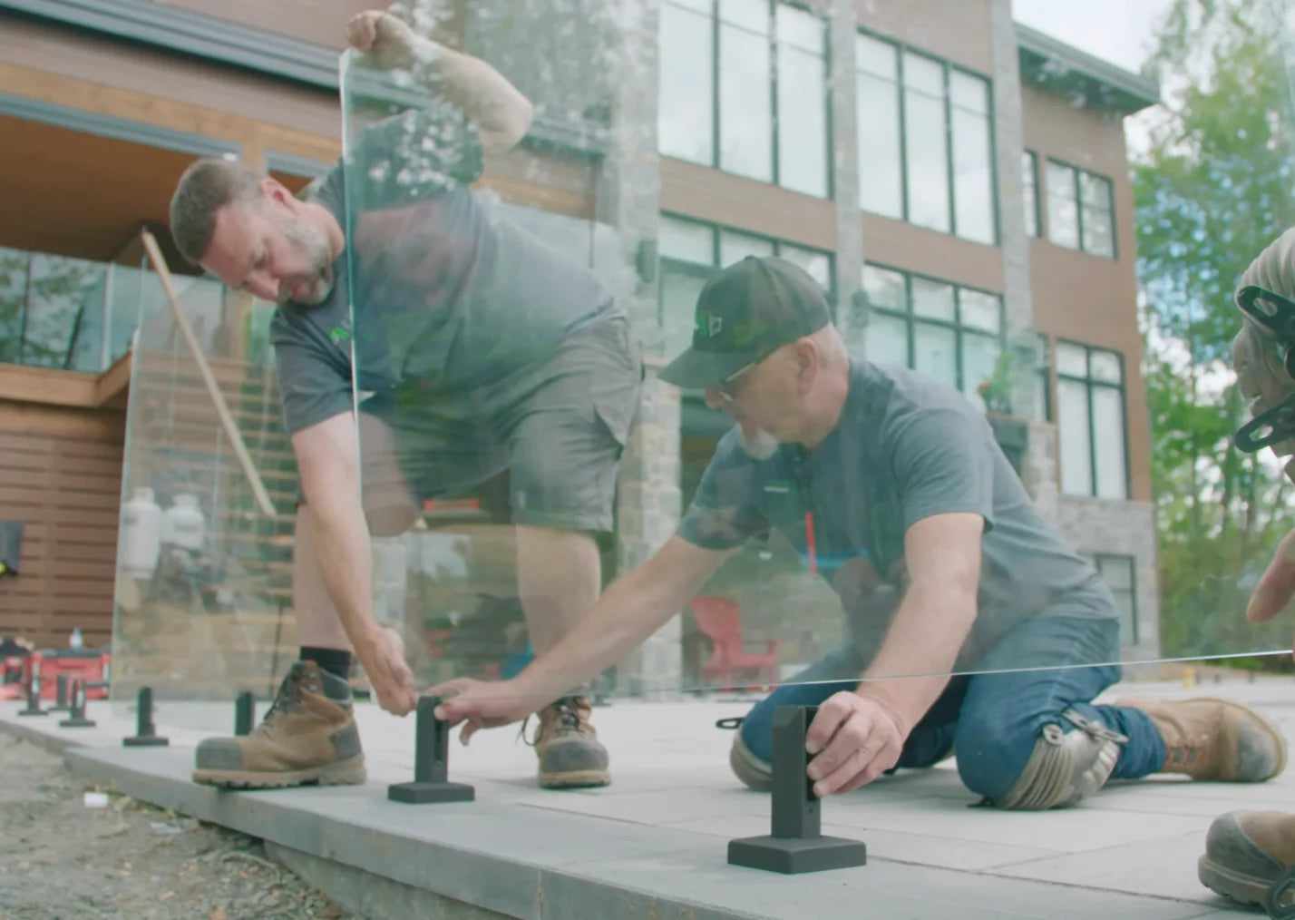 Pool and landscaping