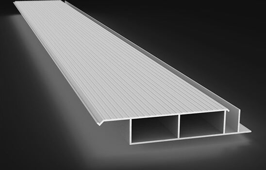 Aluminum slat balcony