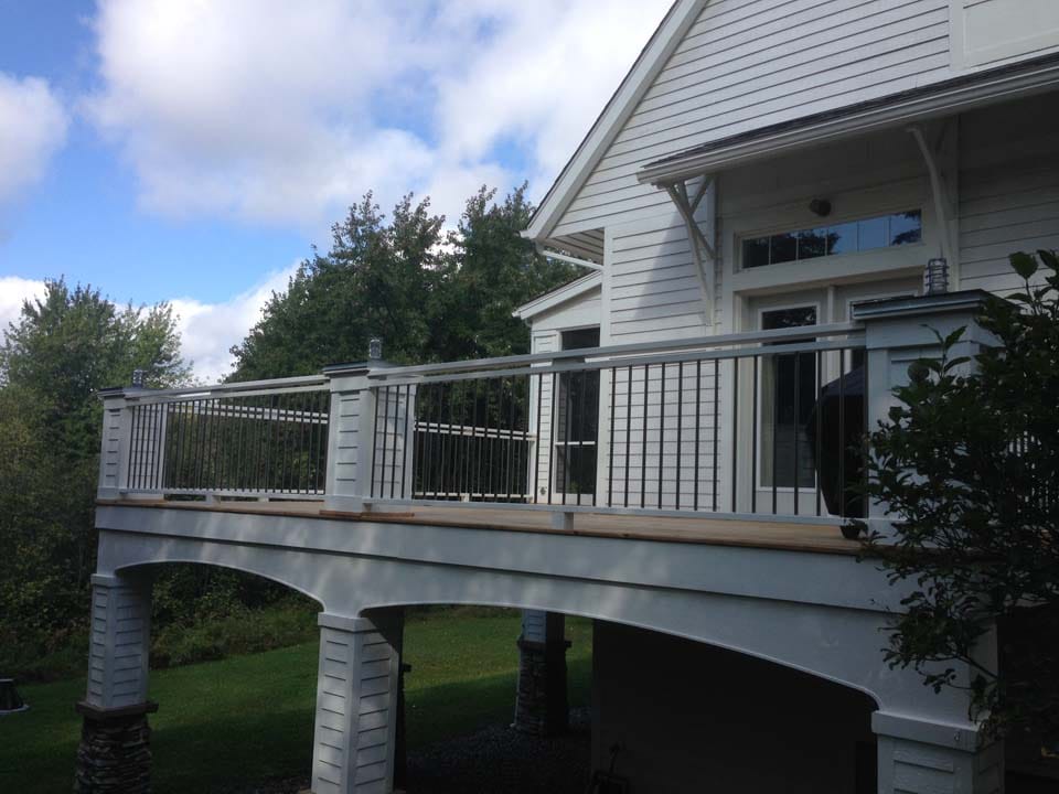 Wrought iron railing